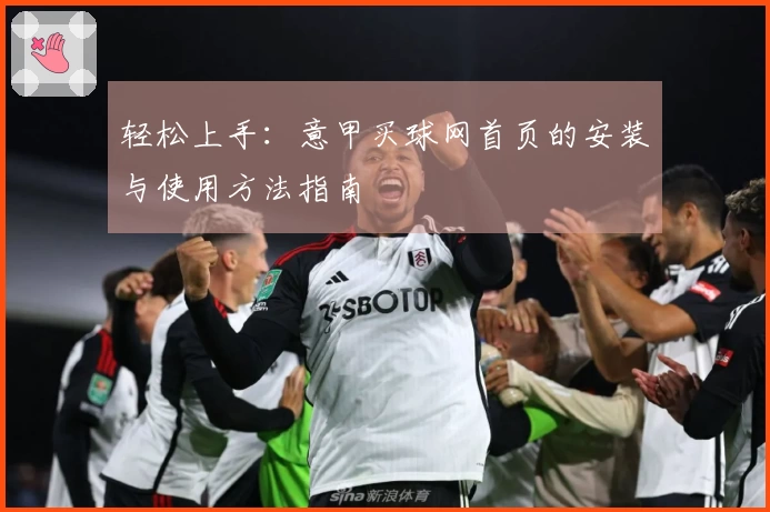 轻松上手：意甲买球网首页的安装与使用方法指南